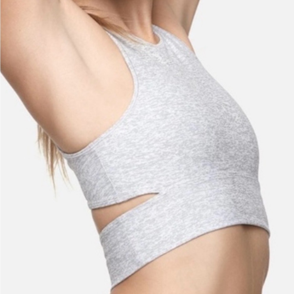 Outdoor Voices Gray Sports Bra